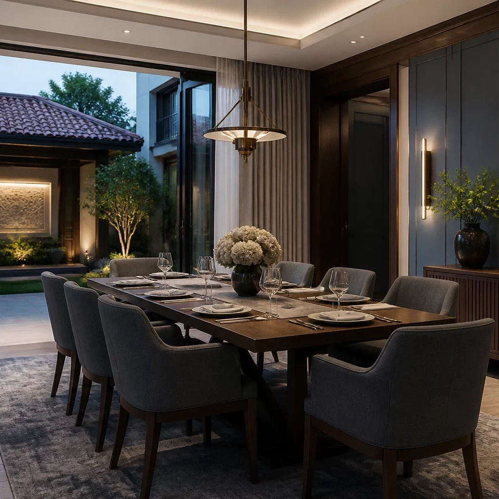 Thiết kế nội thất phòng ngủ bé trai phong cách Đông Dương