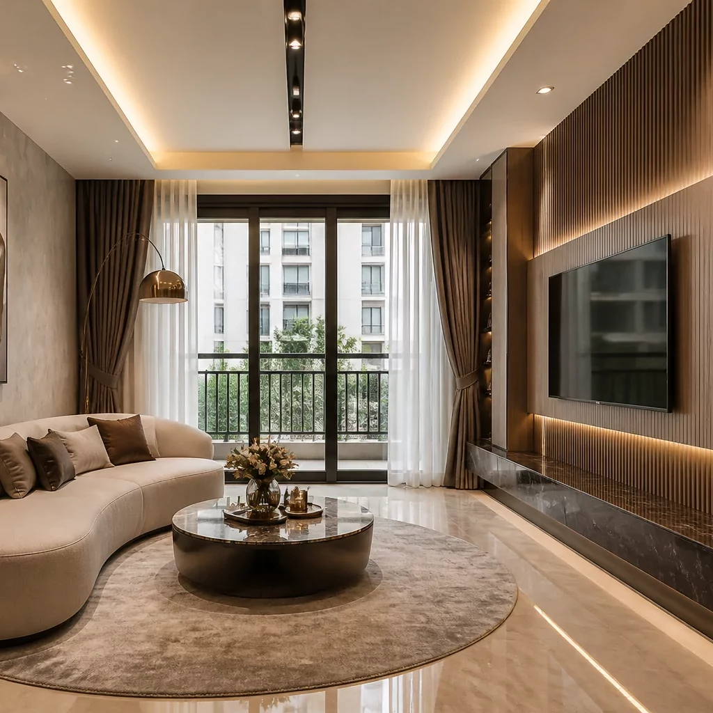 Nội thất gỗ sang trọng tiết kiệm chi phí cho phòng ngủ cho 2 bé