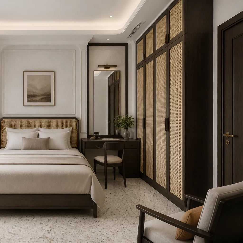 Phòng ngủ cho 2 bé phong cách hiện đại năng động