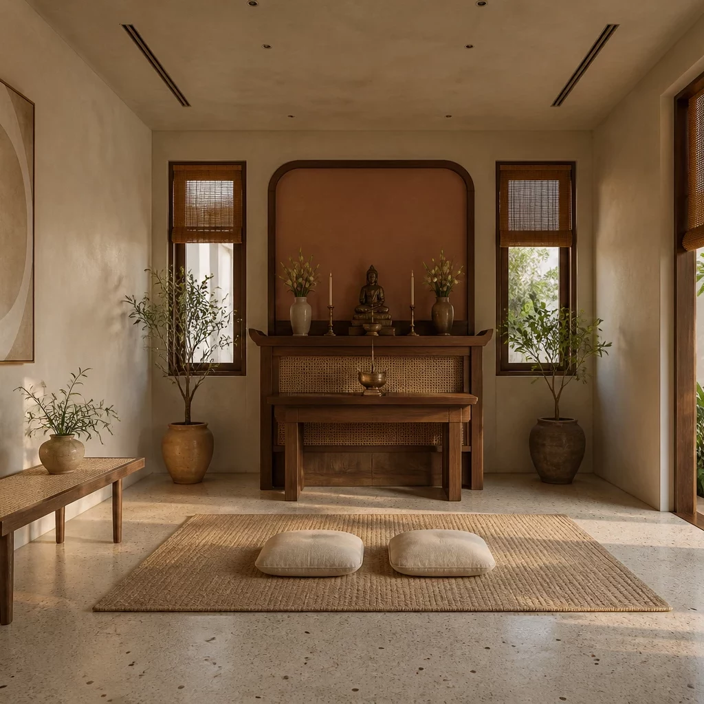 Phòng ngủ bé gái phong cách Wabi Sabi tối giản và gần gũi