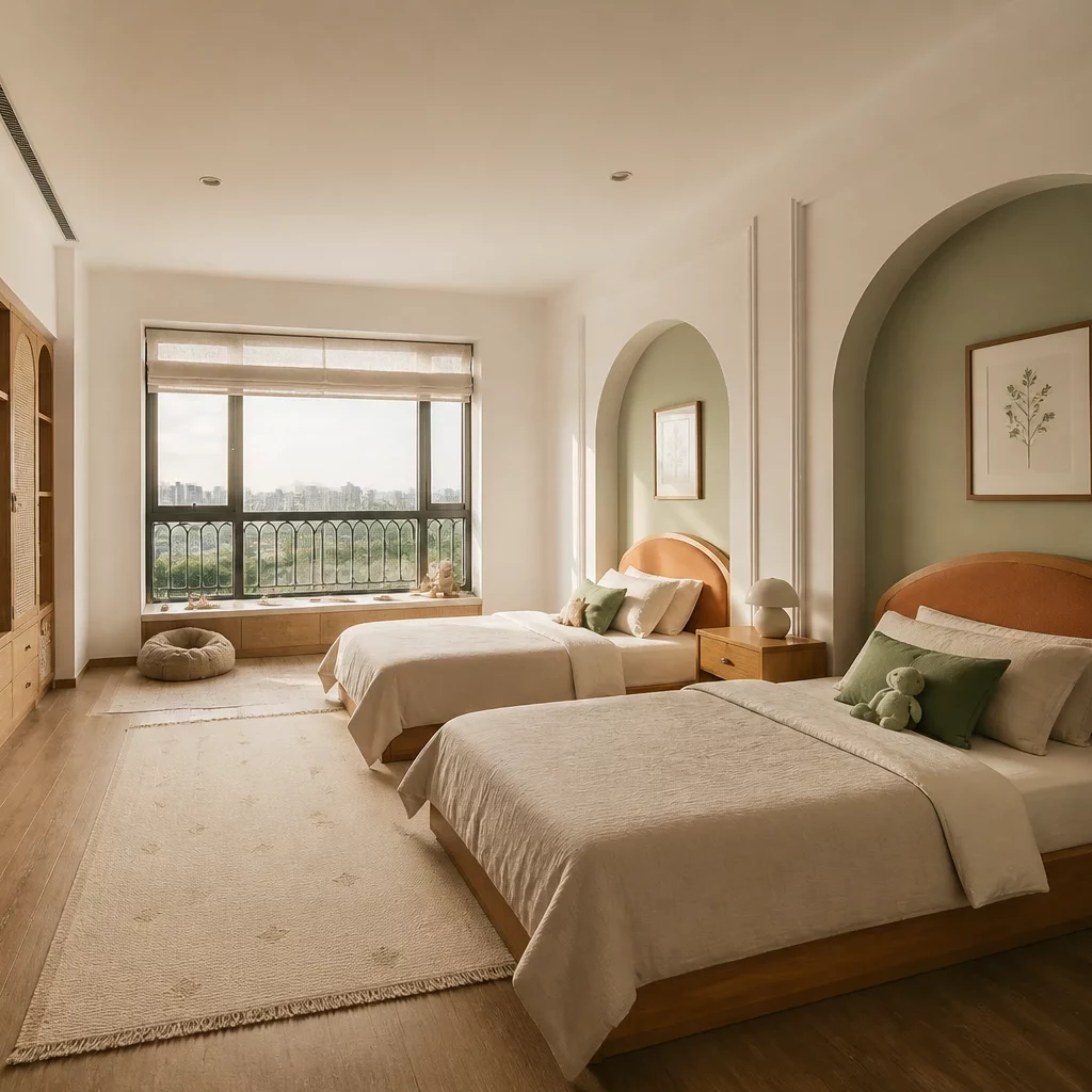 Thiết kế phòng ngủ chung cư phong cách Vintage