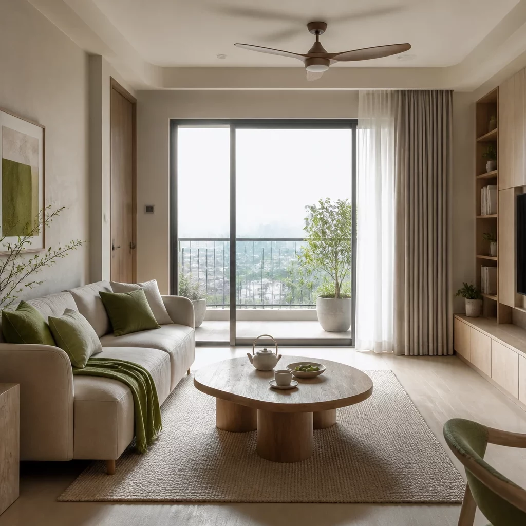 Phong cách Japandi cho phòng ngủ chung cư đẹp