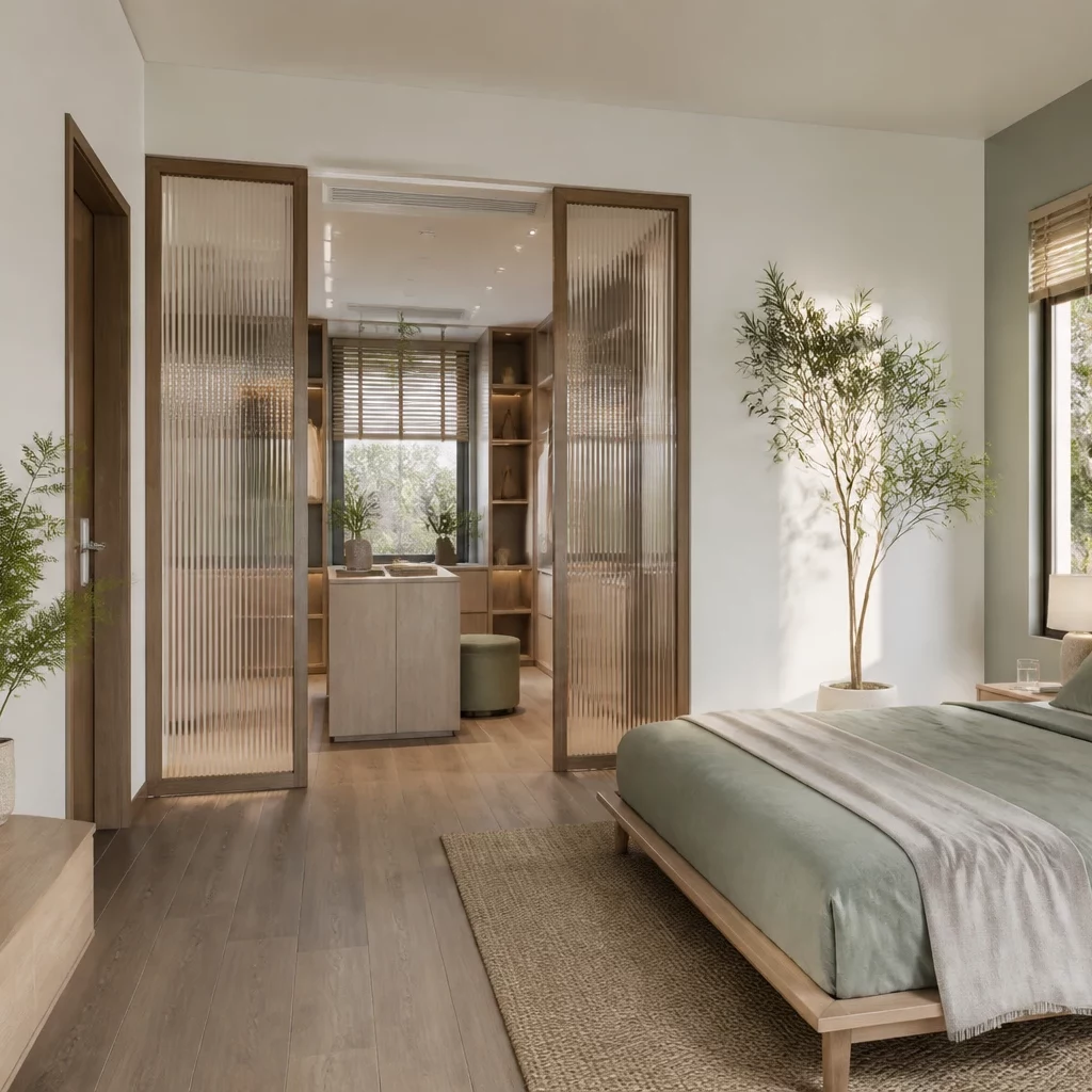 Mẫu phòng ngủ đẹp cho nữ đơn giản phong cách Scandinavian