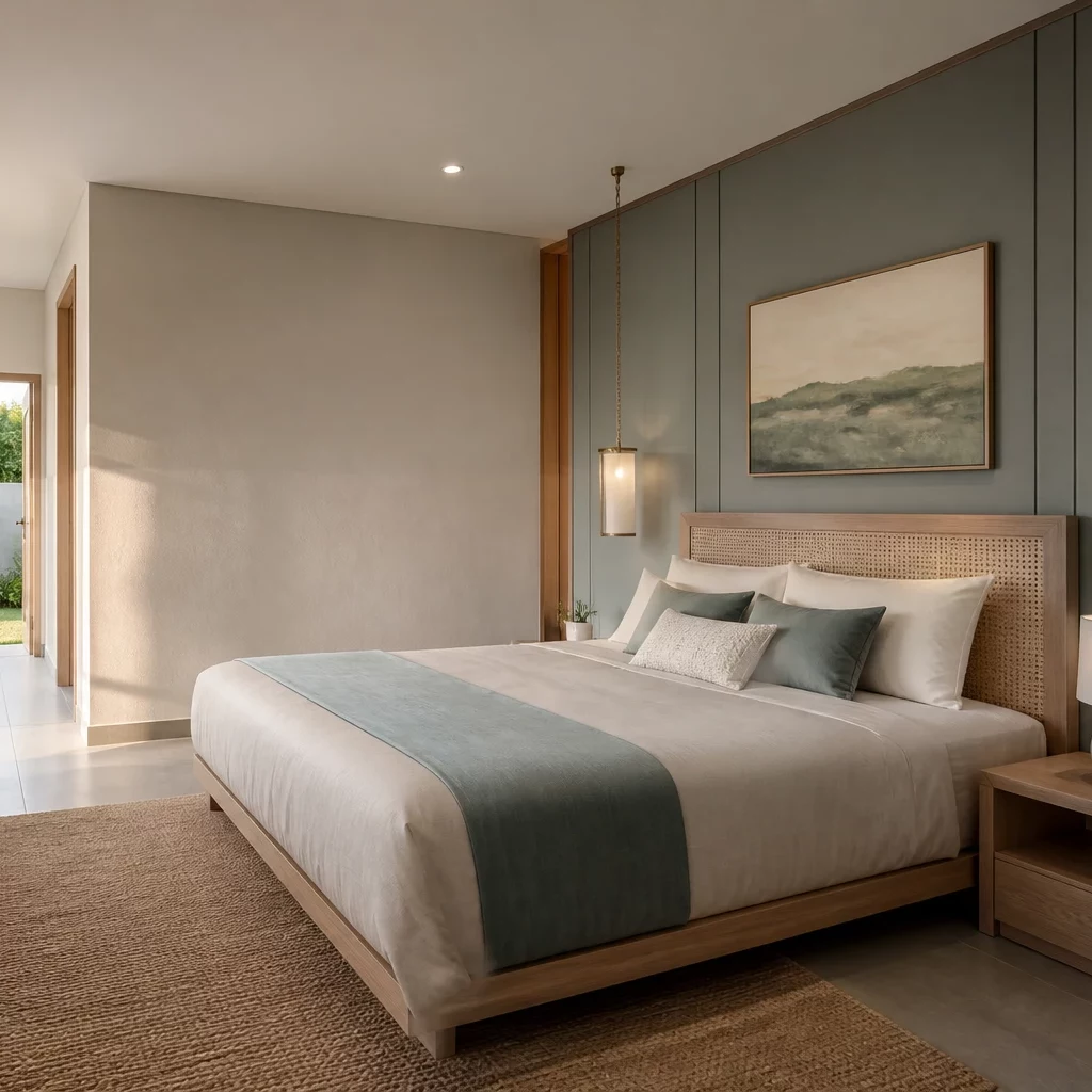 Thiết kế phòng ngủ đơn giản phong cách Scandinavian