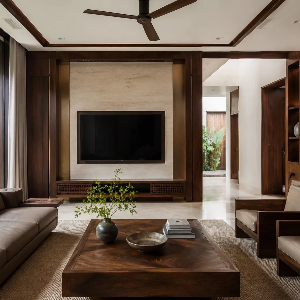 Thiết kế phòng ngủ phong cách indochine sang trọng