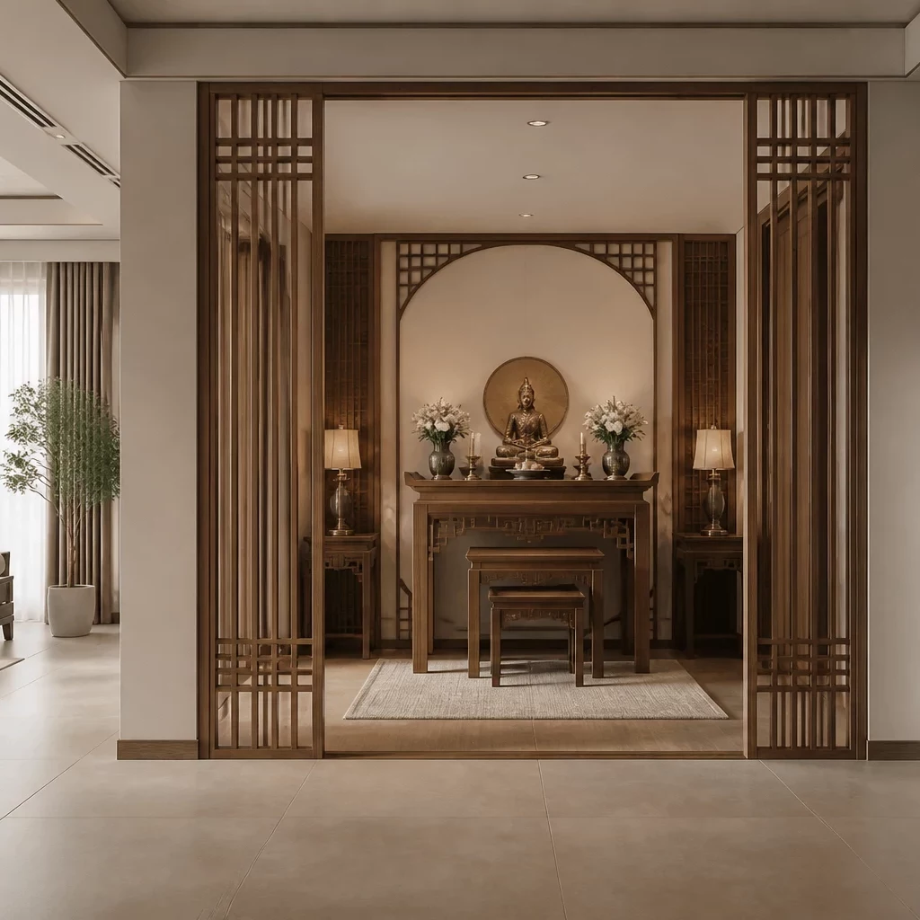 Nội thất phòng ngủ nhỏ hiện đại với ánh sáng tự nhiên