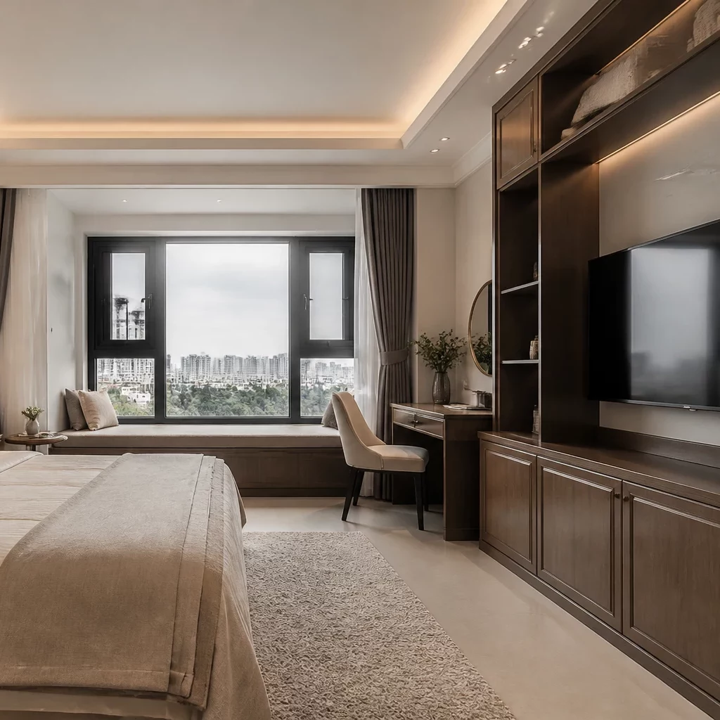Bố trí nội thất phòng ngủ nhỏ tiết kiệm diện tích hiệu quả