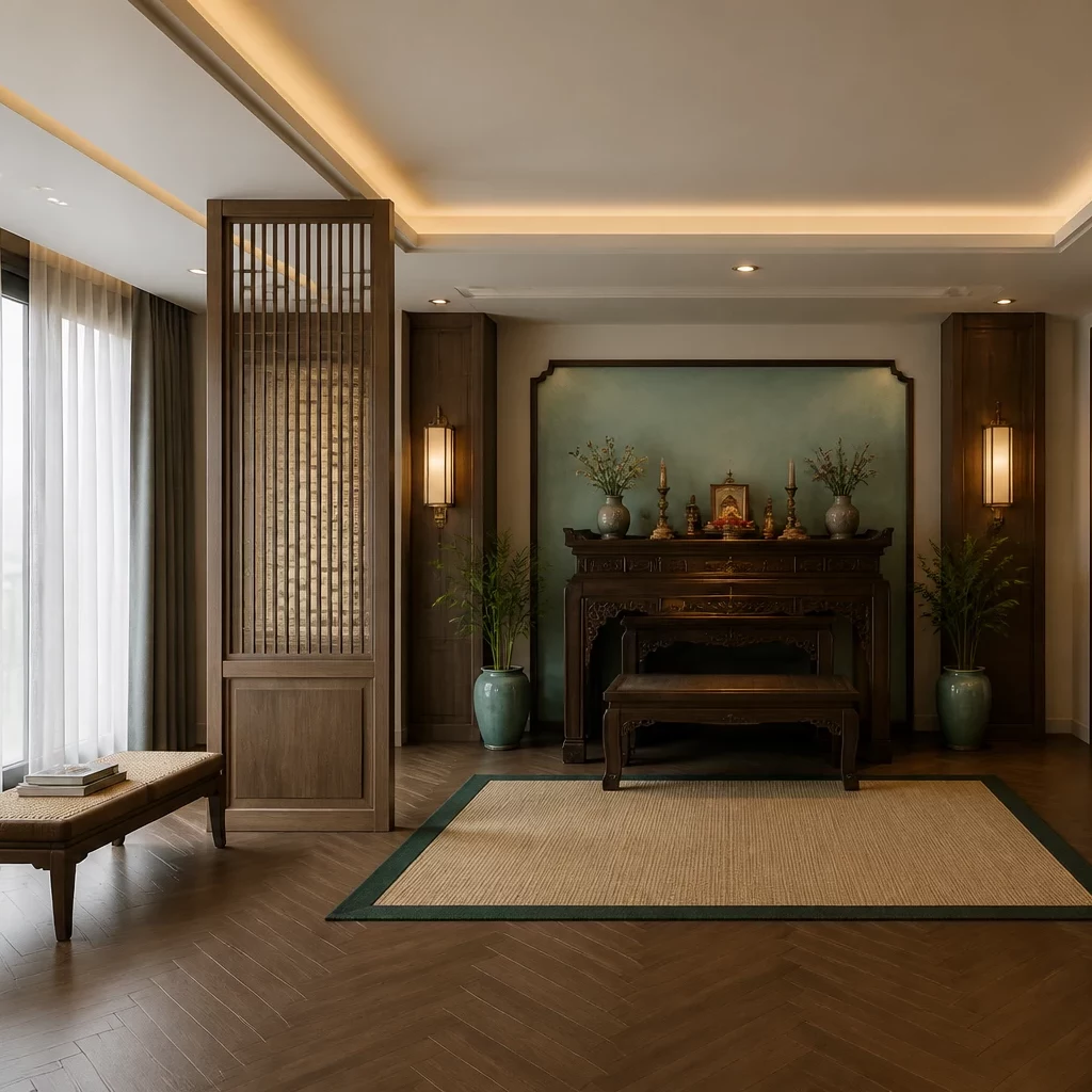 nội thất phòng ngủ indochine gỗ tự nhiên