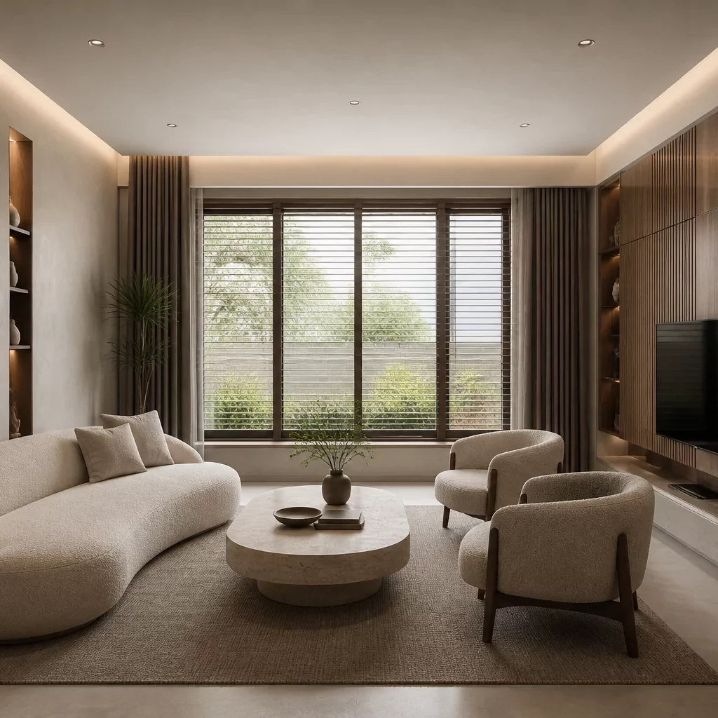 Nội thất phòng ngủ sang trọng phong cách Đông Dương hoài cổ