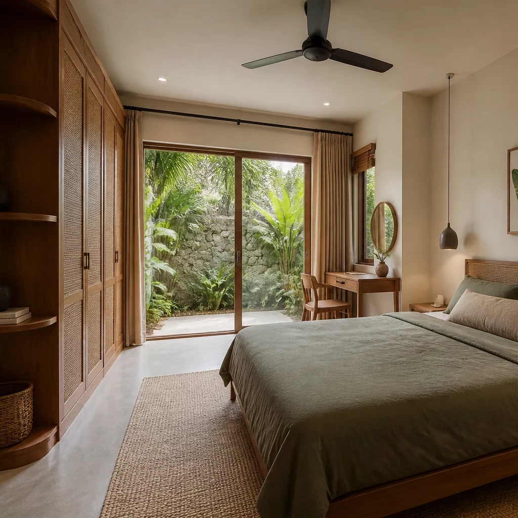Phòng ngủ sang trọng hiện đại chuẩn tỷ lệ
