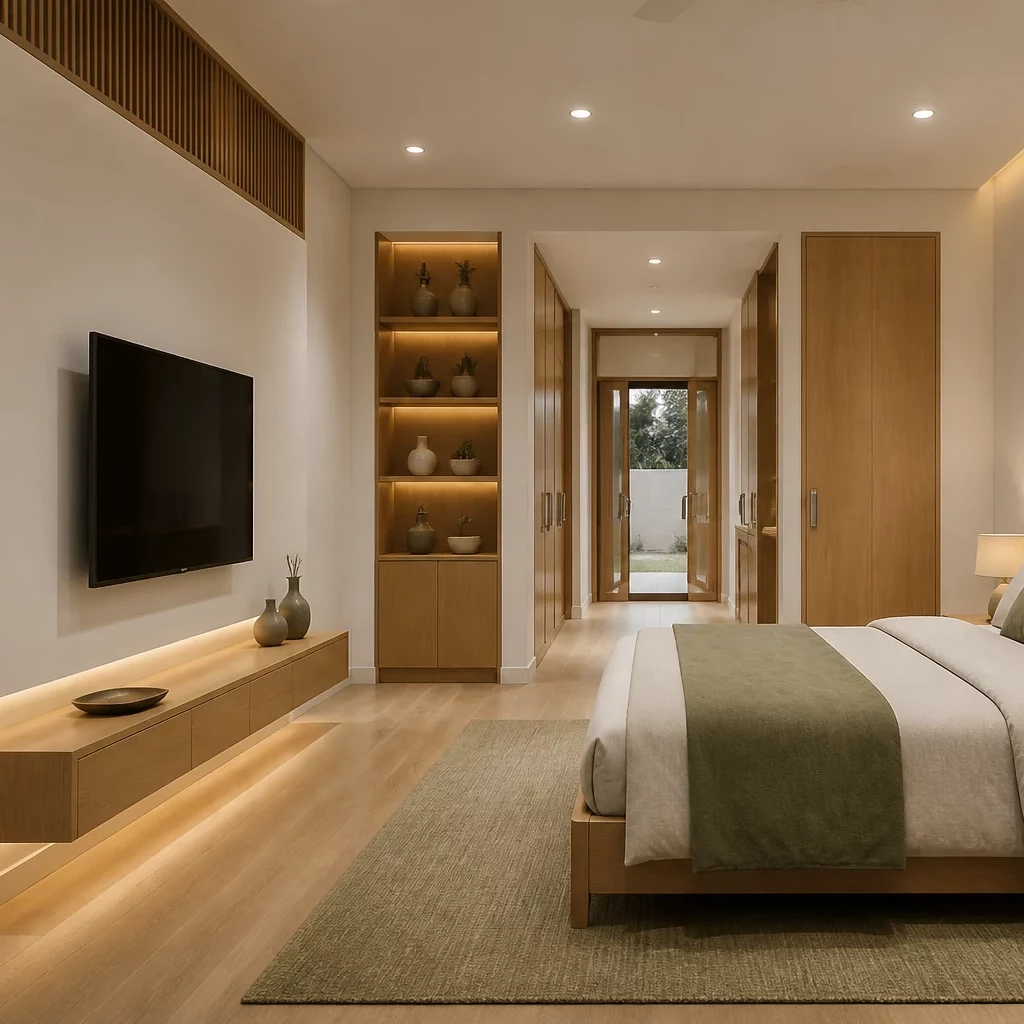 Thiết kế phòng ngủ sang trọng phong cách vintage