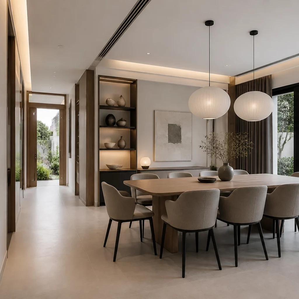 Phòng ngủ tối giản đẹp trong căn hộ 3 phòng ngủ