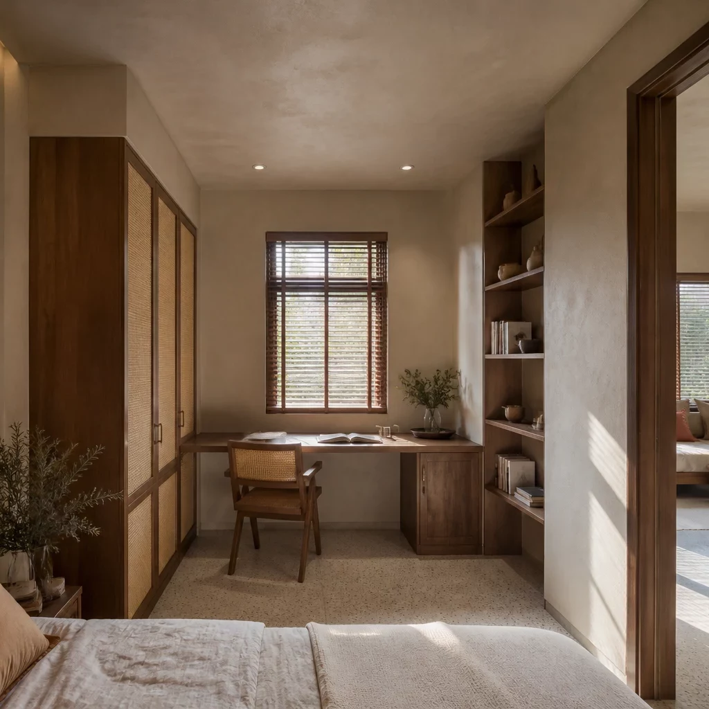 Phòng ngủ trẻ em phong cách Wabi Sabi độc đáo