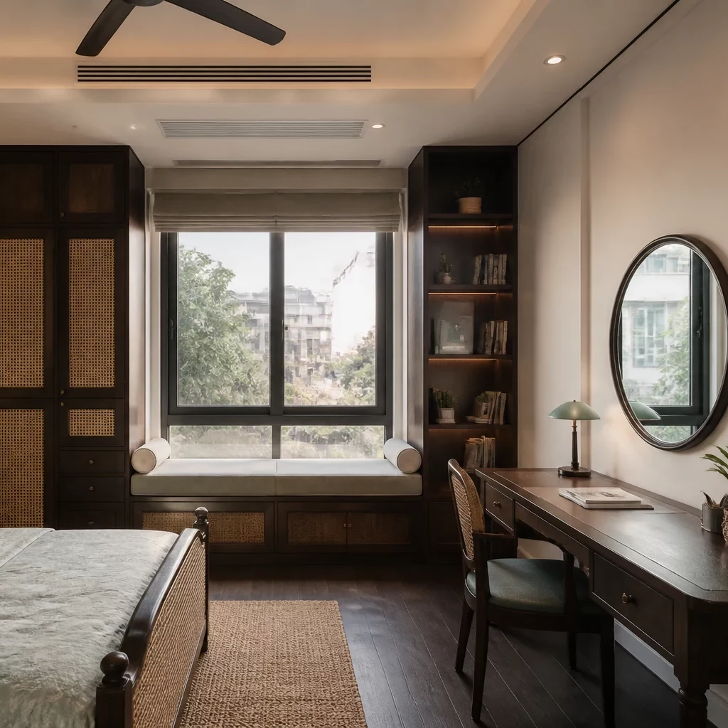 Phòng ngủ trẻ em phong cách Đông Dương Indochine độc đáo