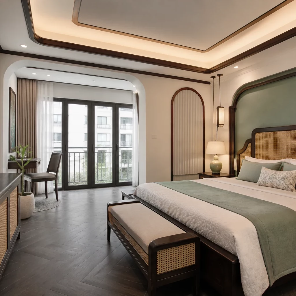 Căn hộ studio hiện đại với view city ấn tượng.
