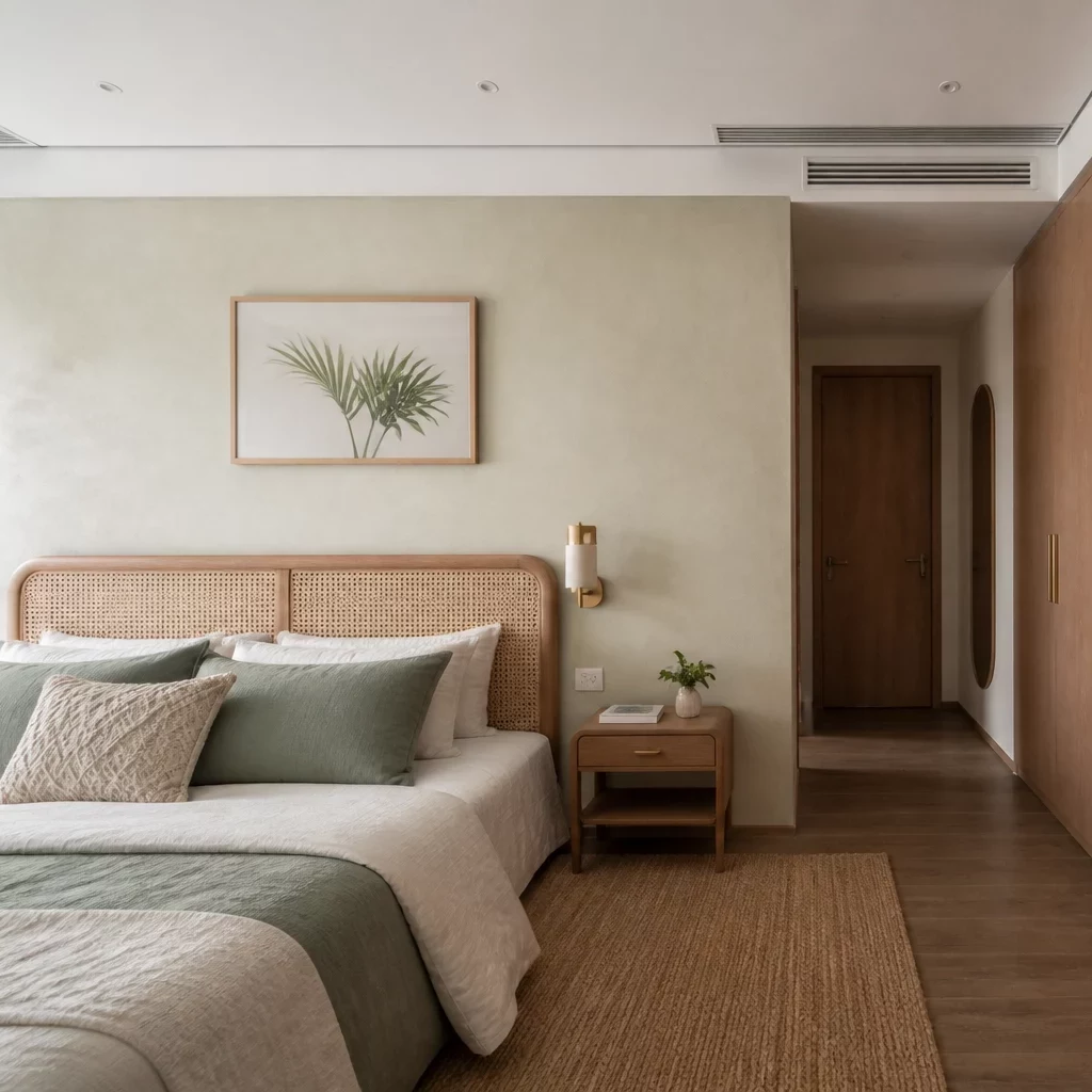 Thiết kế nội thất chung cư 2 phòng ngủ phong cách Scandinavian (Bắc Âu) sáng sủa và thoáng đãng
