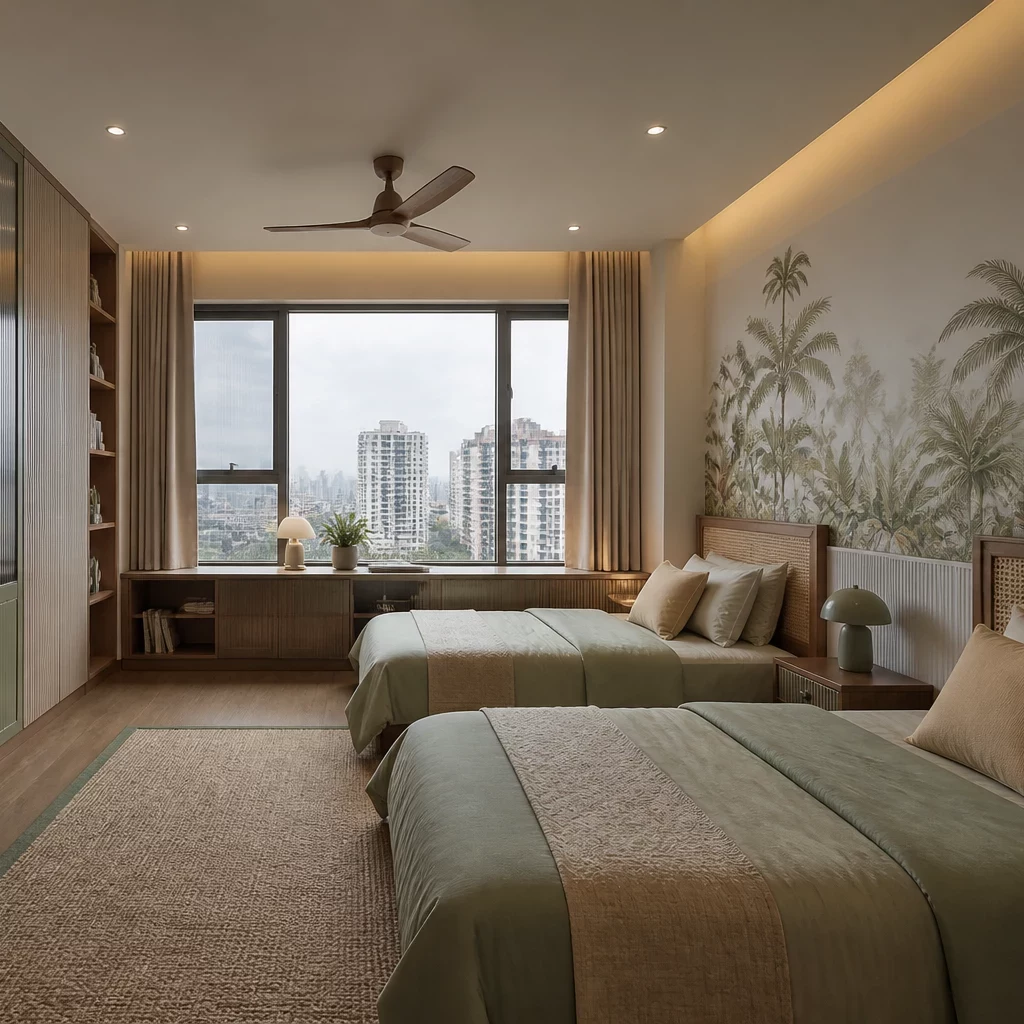 Mẫu thiết kế nội thất chung cư 3 phòng ngủ đẹp hiện đại