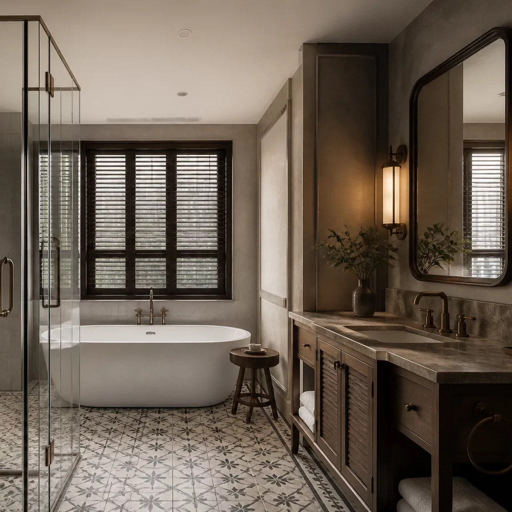 Mẫu thiết kế nội thất chung cư 90m2 phong cách tối giản tinh tế