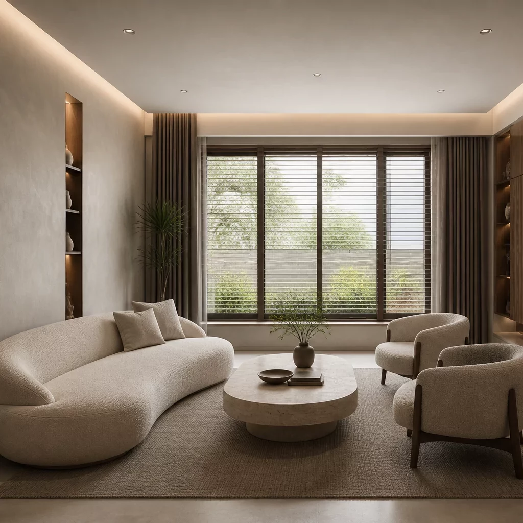 Mẫu thiết kế nội thất chung cư 90m2 phong cách hiện đại sang trọng
