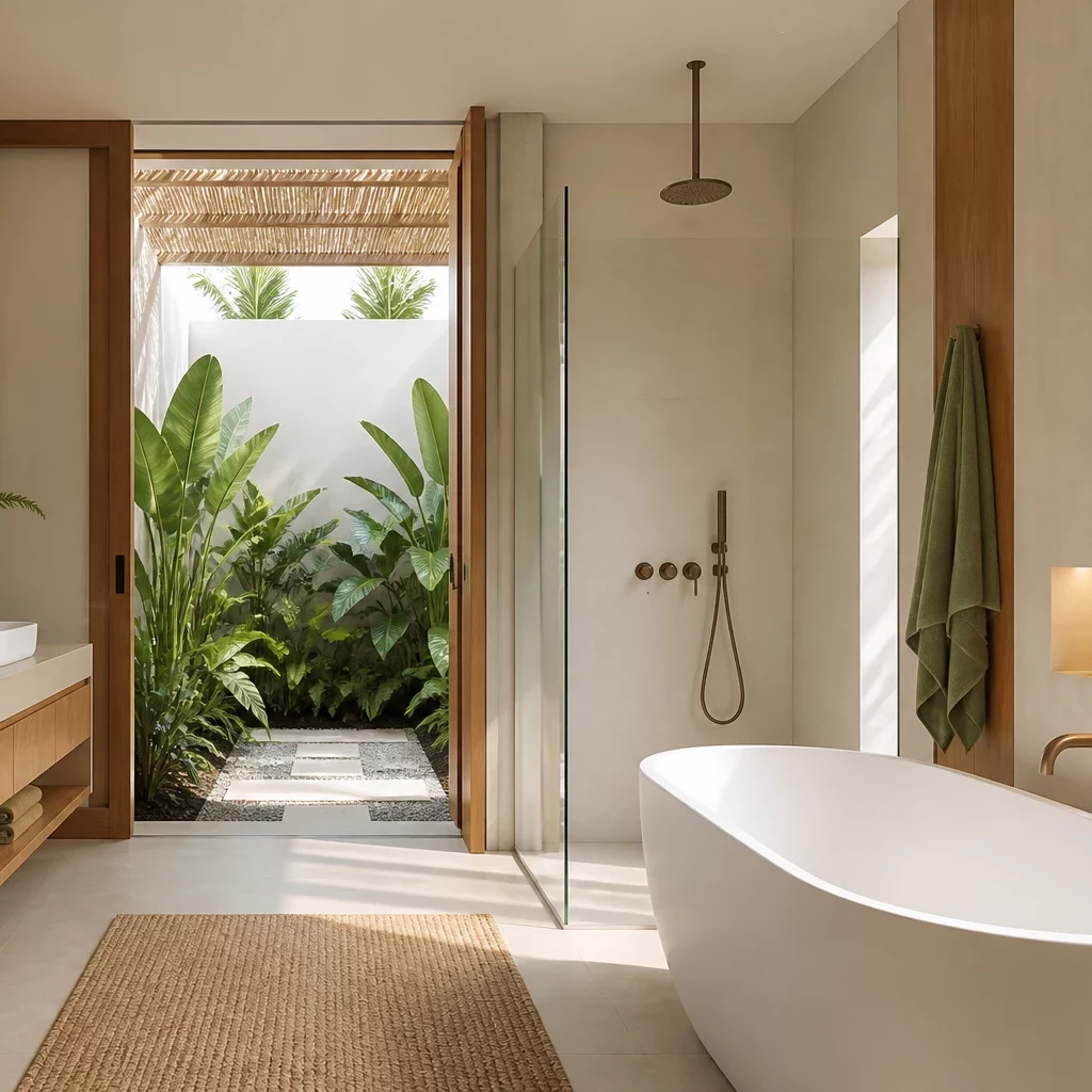 thiết kế nội thất Hà Nội phong cách tropical