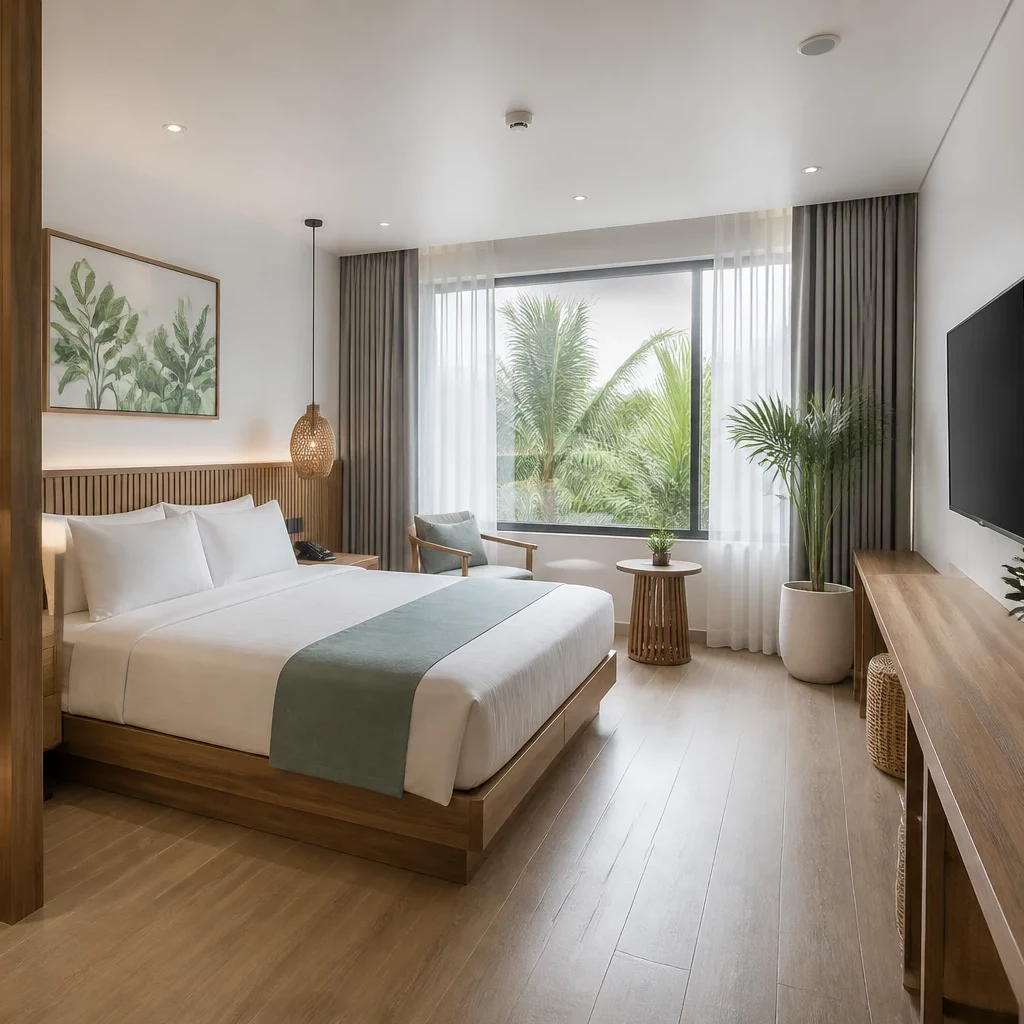 Thiết kế nội thất khách sạn phong cách Scandinavian tinh tế