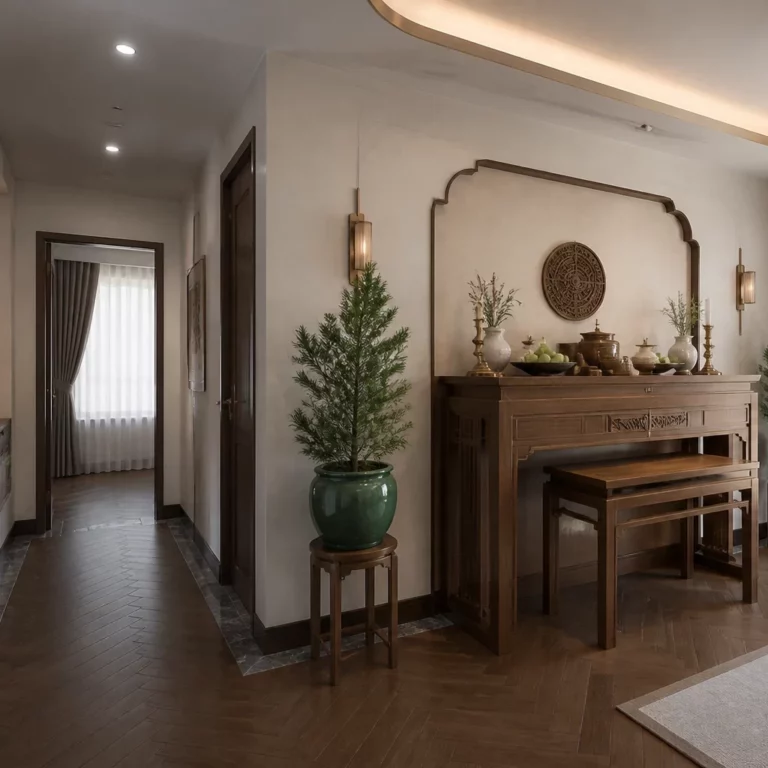 Mẫu thiết kế nội thất nhà phố 2 tầng hiện đại, tiện nghi