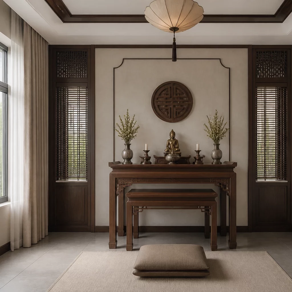 Mẫu thiết kế nội thất nhà phố 2 tầng phong cách cổ điển sang trọng