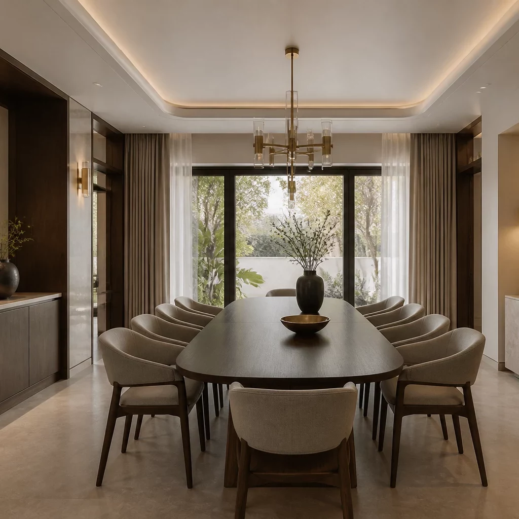 Góc nhìn nội thất penthouse phong cách Luxury hiện đại