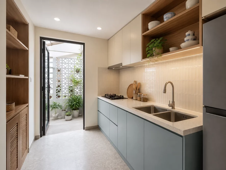Những sai lầm phổ biến khi thiết kế nội thất phòng bếp 10m2
