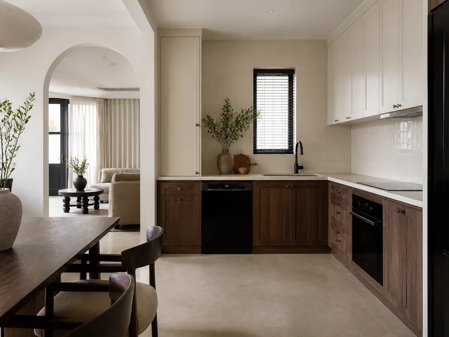 Phong cách Minimalist thiết kế nội thất phòng bếp 12m2
