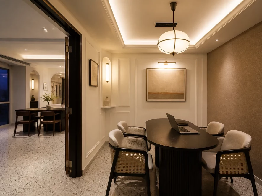 Thiết kế nội thất phòng bếp 20m2 kết hợp phòng tắm
