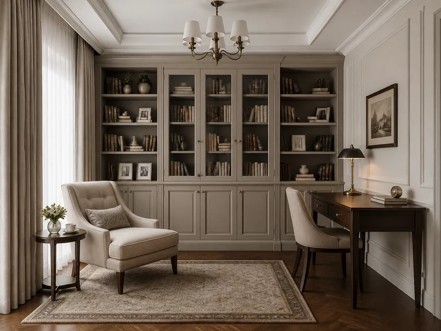 Thiết kế nội thất phòng bếp 20m2 phong cách hiện đại