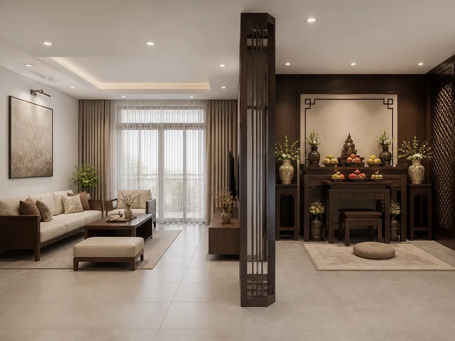 Bản vẽ thiết kế phòng khách 15m2 chi tiết