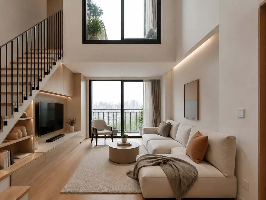 Khảo sát hiện trạng thiết kế nội thất phòng khách 15m2
