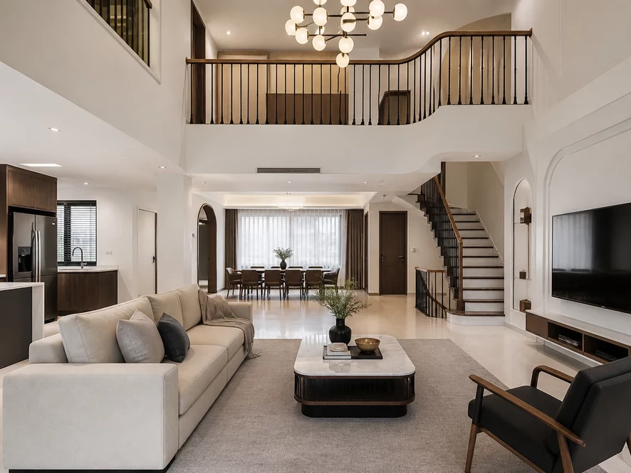 Phòng tắm tiện nghi trong không gian 25m2 thiết kế tối ưu