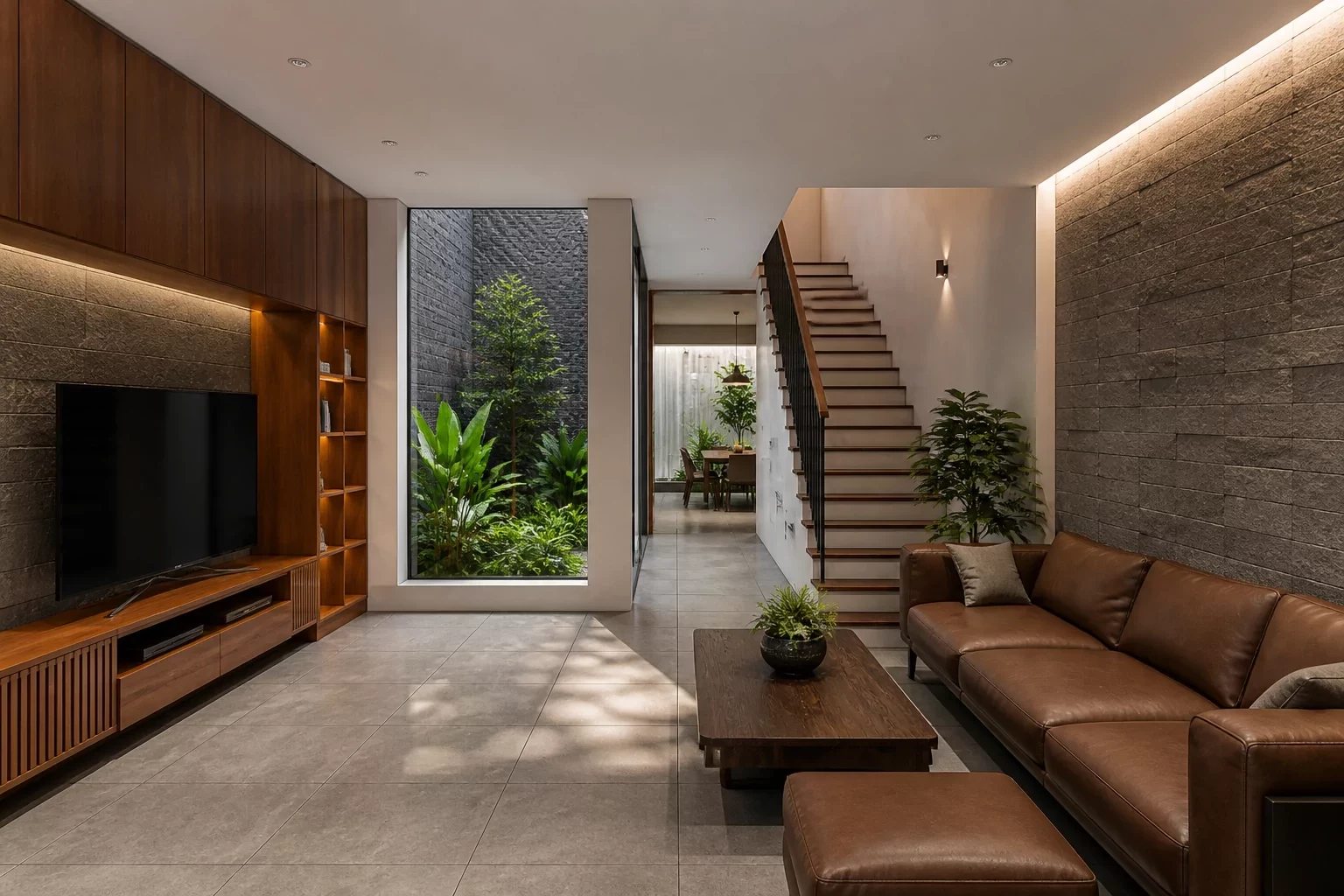 Đơn vị thiết kế nội thất phòng khách 30m2 uy tín tại TP.HCM