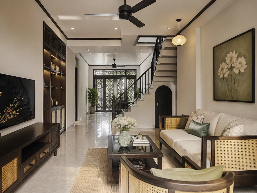Tiết kiệm chi phí thiết kế nội thất phòng khách 30m2