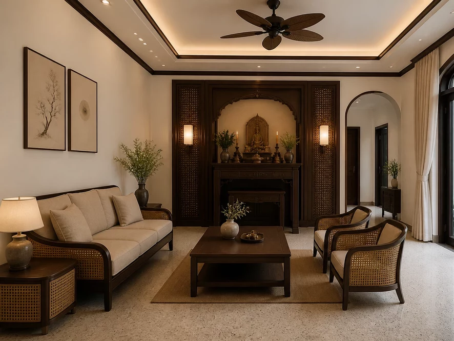 Bảng báo giá thiết kế nội thất phòng khách 40m2 chi tiết