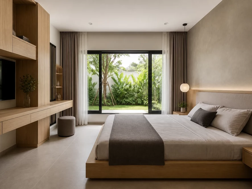 Tối ưu công năng sử dụng phòng ngủ nhỏ với đồ đa năng