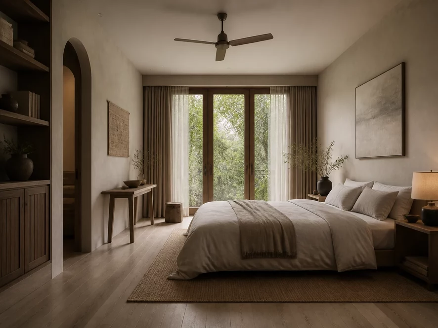 Khái niệm thiết kế nội thất phòng ngủ 12m2 chuẩn xác