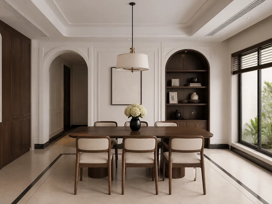 Ban công xanh trong thiết kế nội thất phòng ngủ 16m2