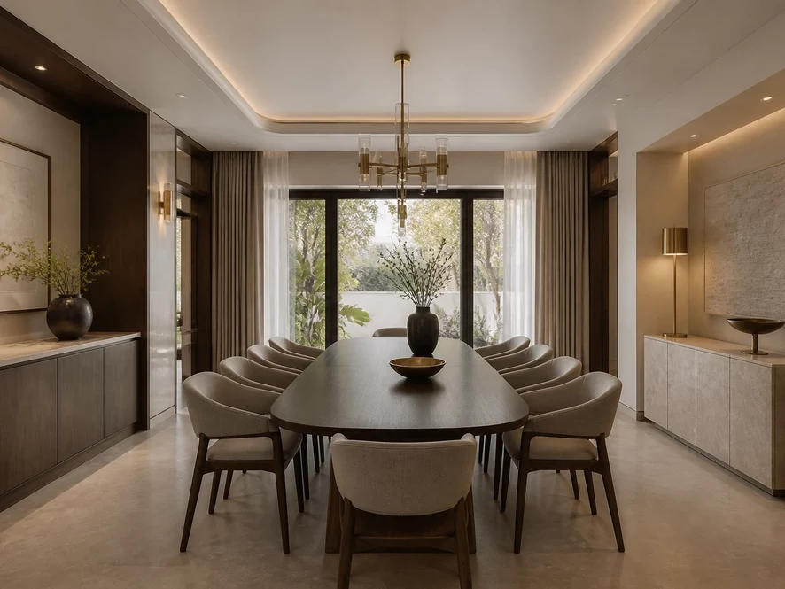 Thiết kế nội thất phòng ngủ 16m2 sang trọng kiểu Luxury