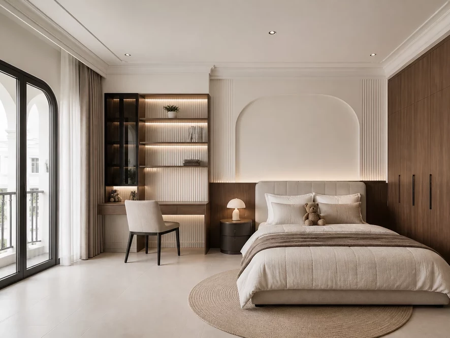 Xu hướng thiết kế nội thất phòng ngủ 16m2 phong cách Minimalist