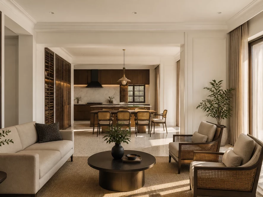 Vật liệu thông minh trong thiết kế nội thất phòng ngủ 20m2