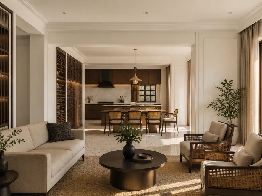 Vật liệu thông minh trong thiết kế nội thất phòng ngủ 25m2