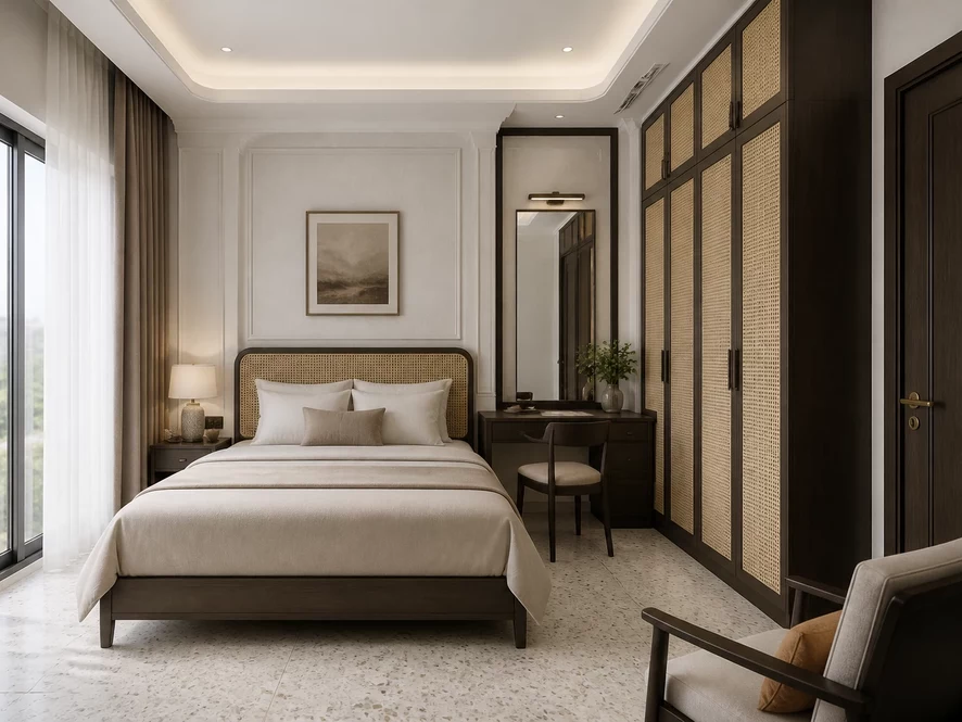 Khái niệm thiết kế nội thất phòng ngủ 30m2 chuẩn chỉnh
