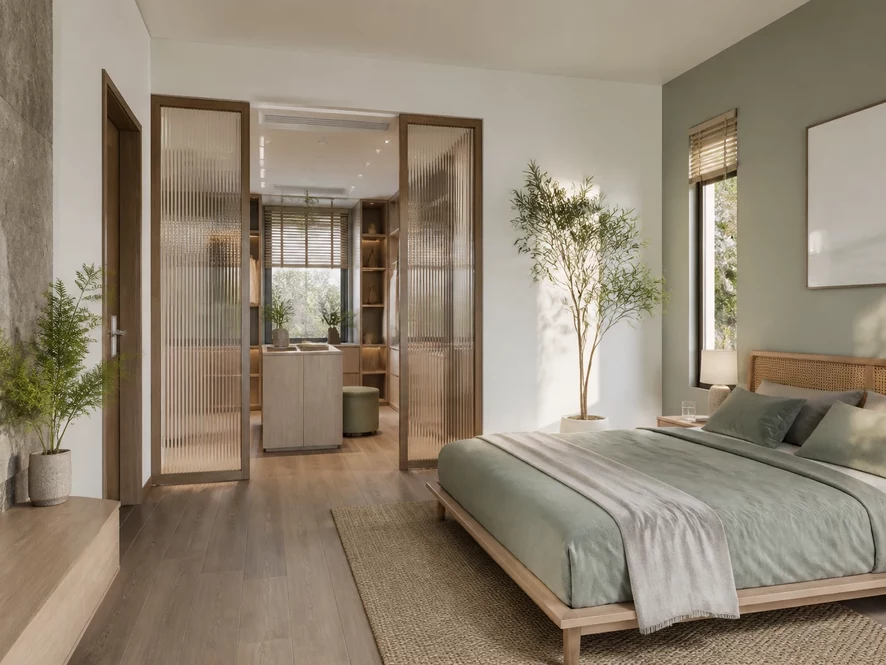 Phong cách Scandinavian Bắc Âu tinh tế cho phòng ngủ 30m2