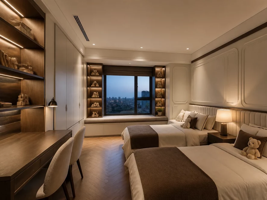 Thiết Kế Nội Thất TP - đơn vị thiết kế phòng ngủ 30m2 uy tín
