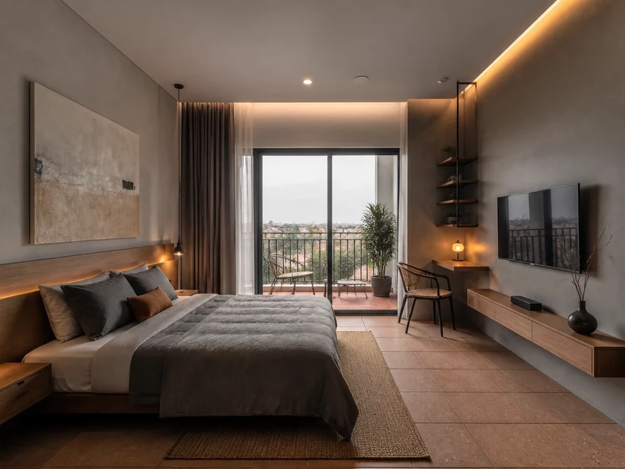 Thuê đơn vị thiết kế nội thất phòng ngủ 30m2 chuyên nghiệp