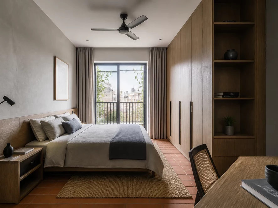 Đội ngũ kỹ sư chuyên nghiệp thực hiện thiết kế nội thất phòng ngủ 9m2